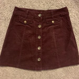 Women’s Forever 21 Corduroy Skirt